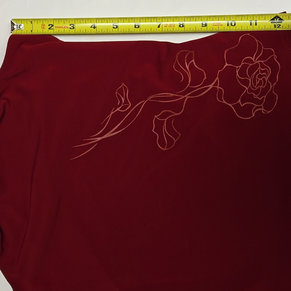 NWOT Jacob Red Halter Top XS Style A029627 - Picture 7 of 7